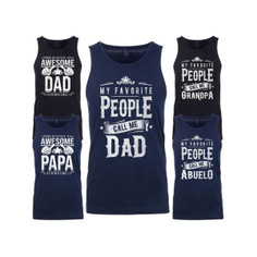 Men's Awesome Dad Grandpa Father's Day Tank Top product